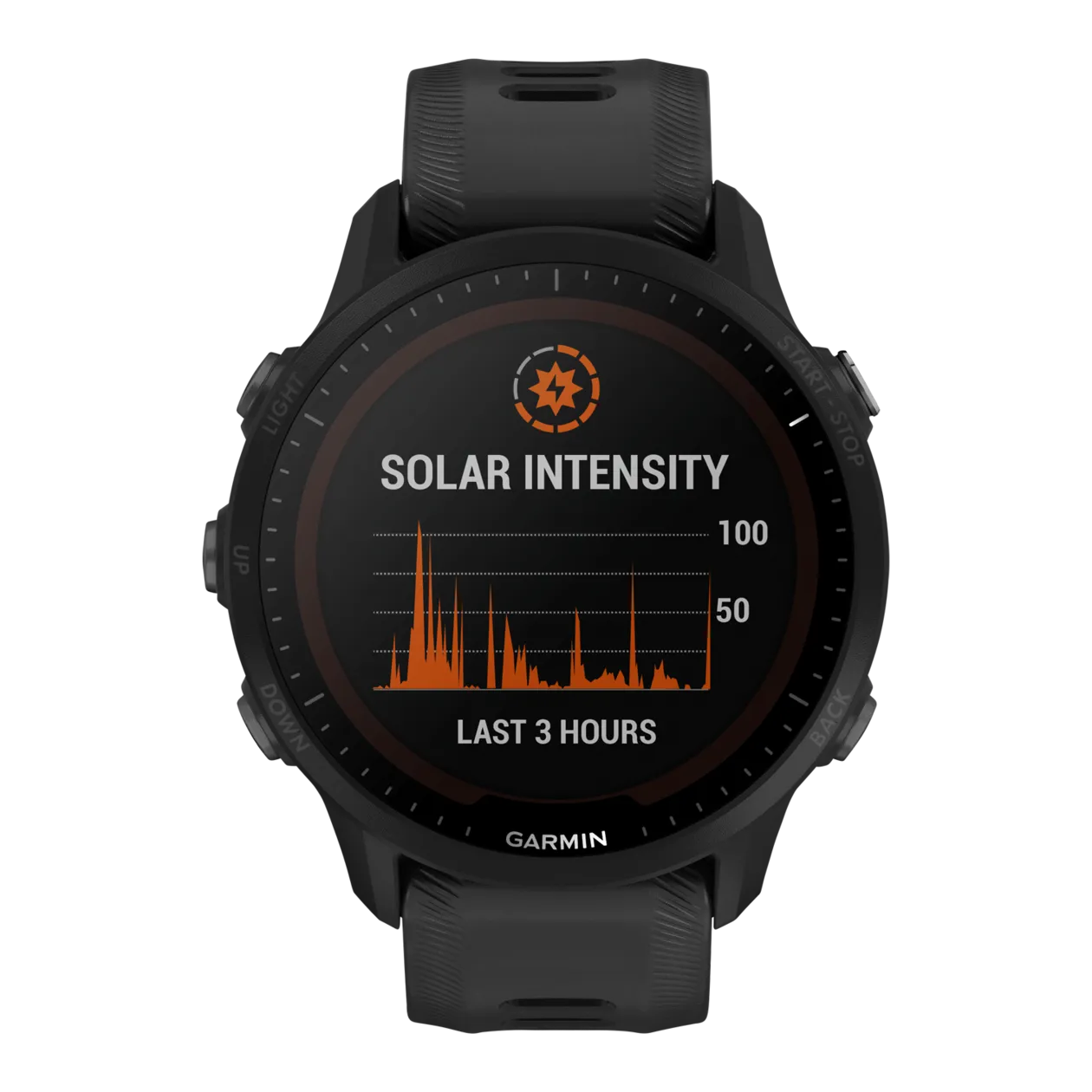 Garmin Forerunner Solar Gps Running And Triathlon Watch Black