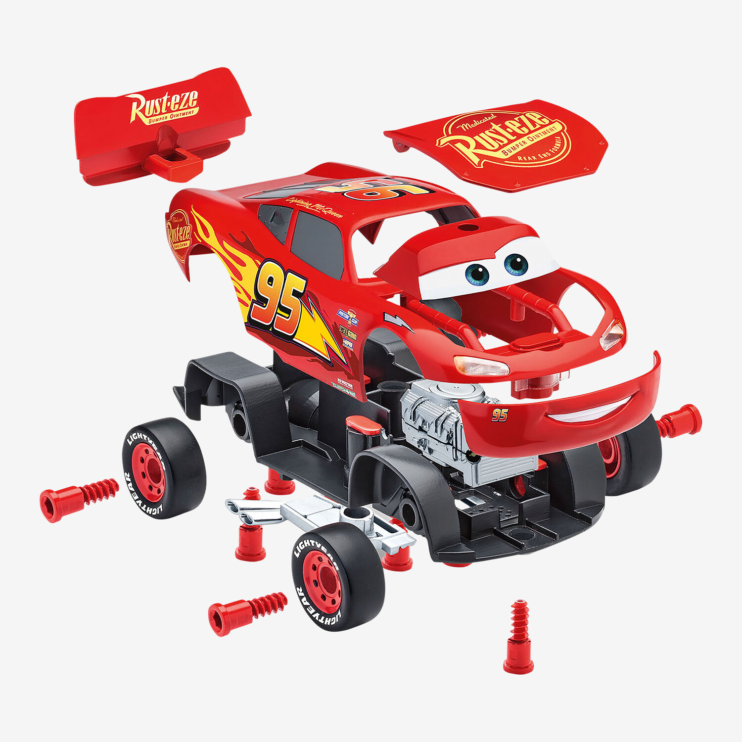 Revell First Construction Lightning McQueen Disney Cars Model Kit