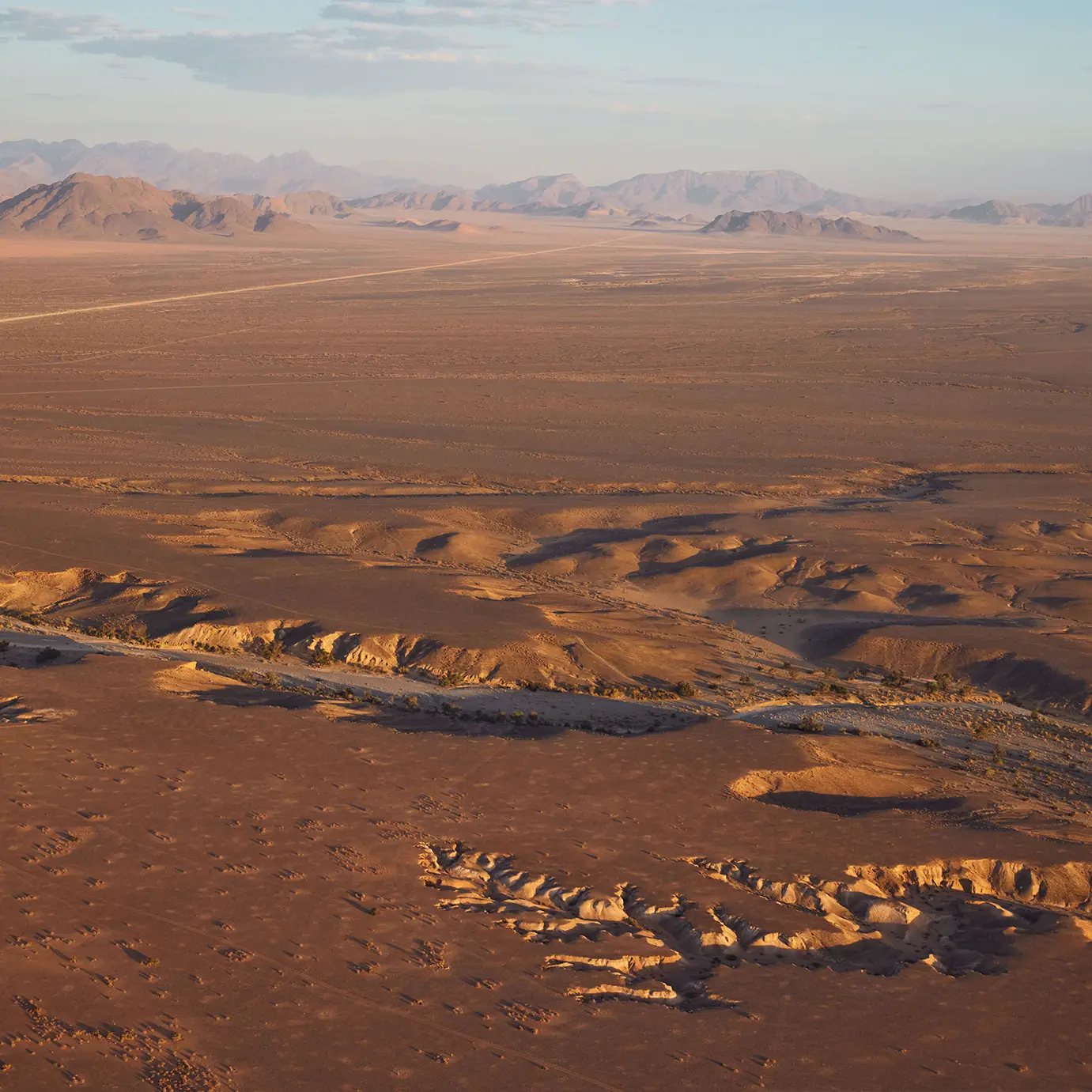 View over Hakos mountains