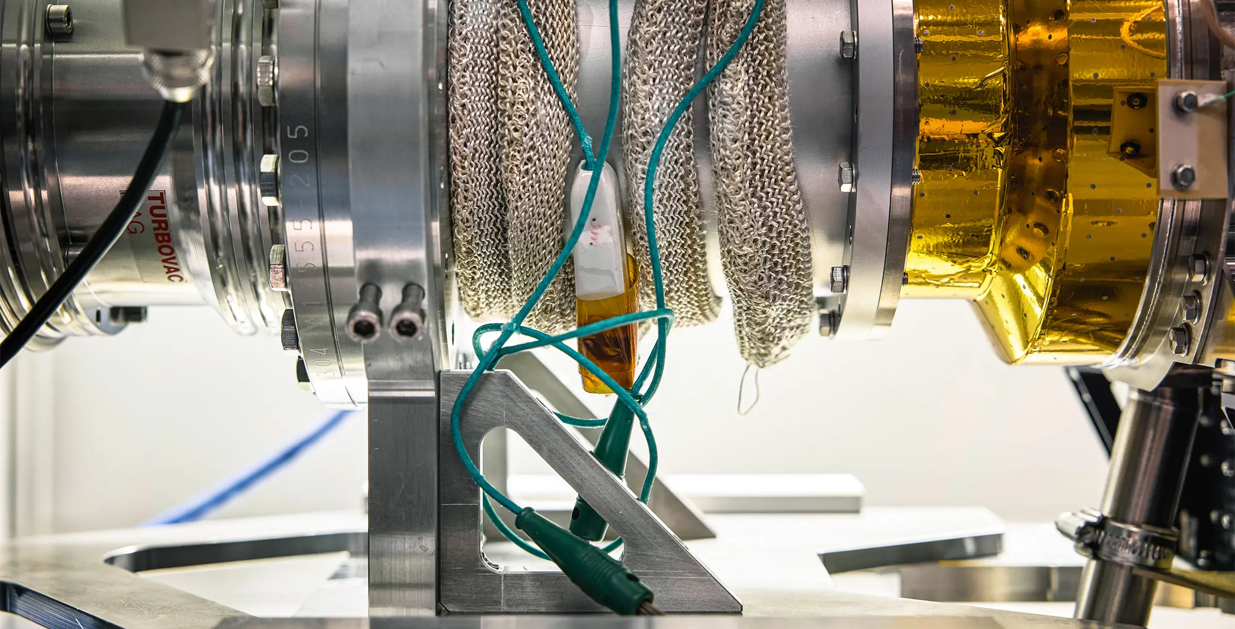 Detailed view of a machine