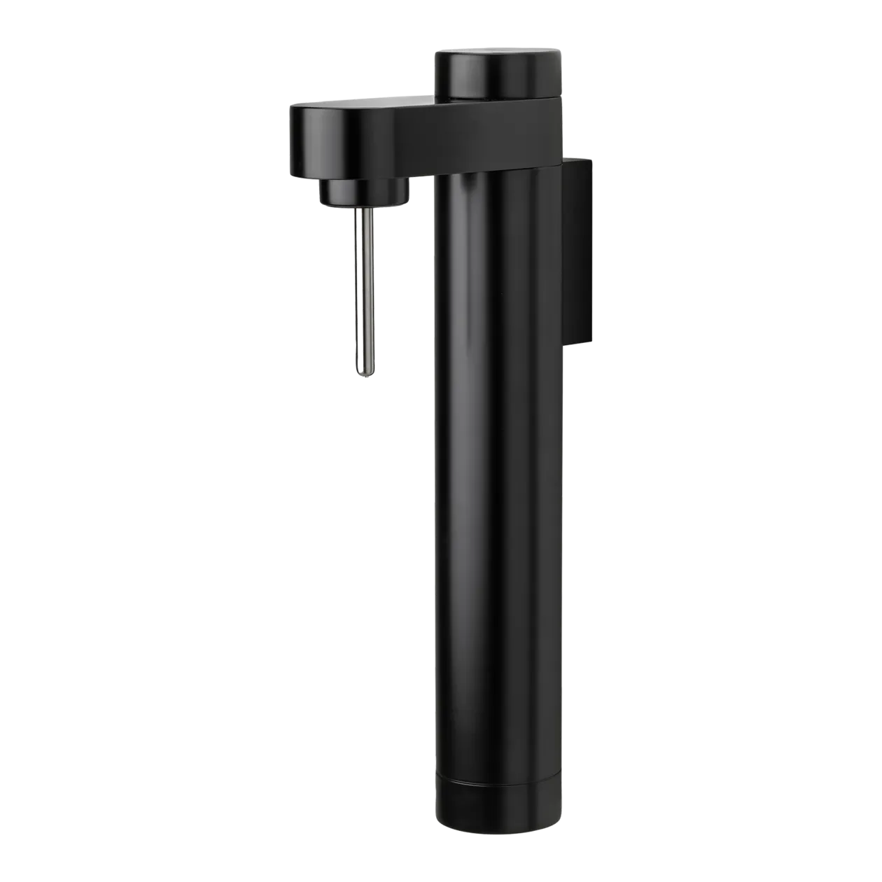 Stelton Brus Wassersprudler mit Wandhalterung, Schwarz