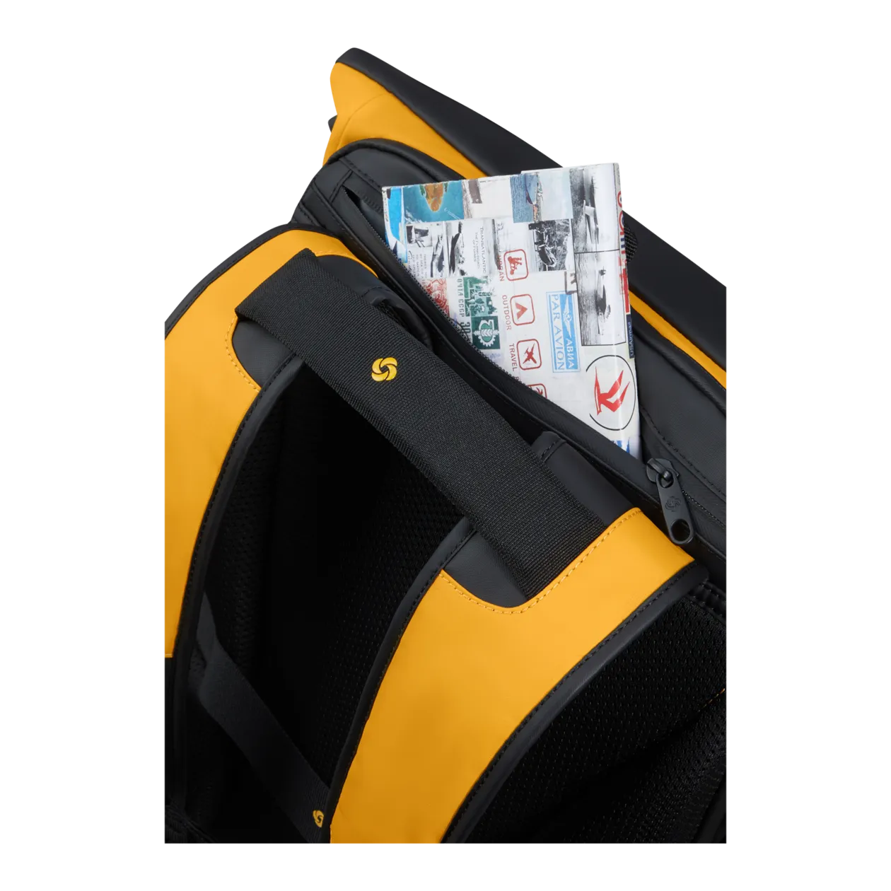 Samsonite Ecodiver Rolltop L Sac à dos, jaune