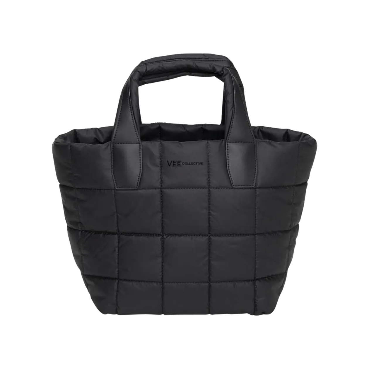 VEE COLLECTIVE Porter Tote Small Borsa shopping piccola, Matt Black