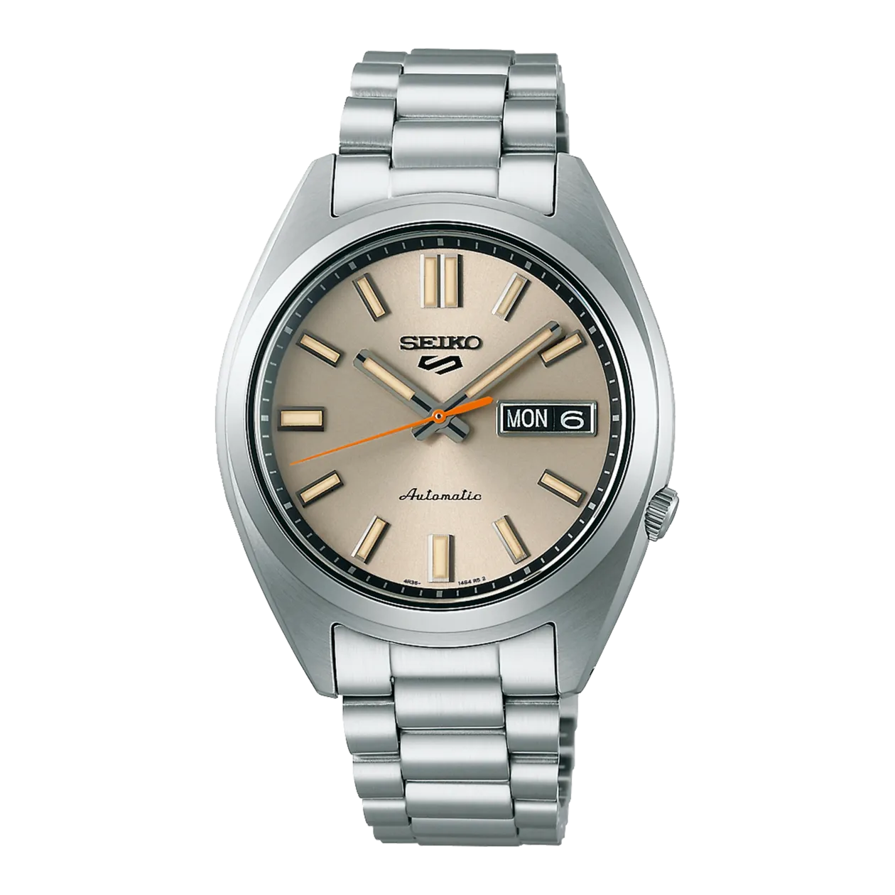 Seiko 5 Sports SRPK91K1 Orologio automatico, toni argento