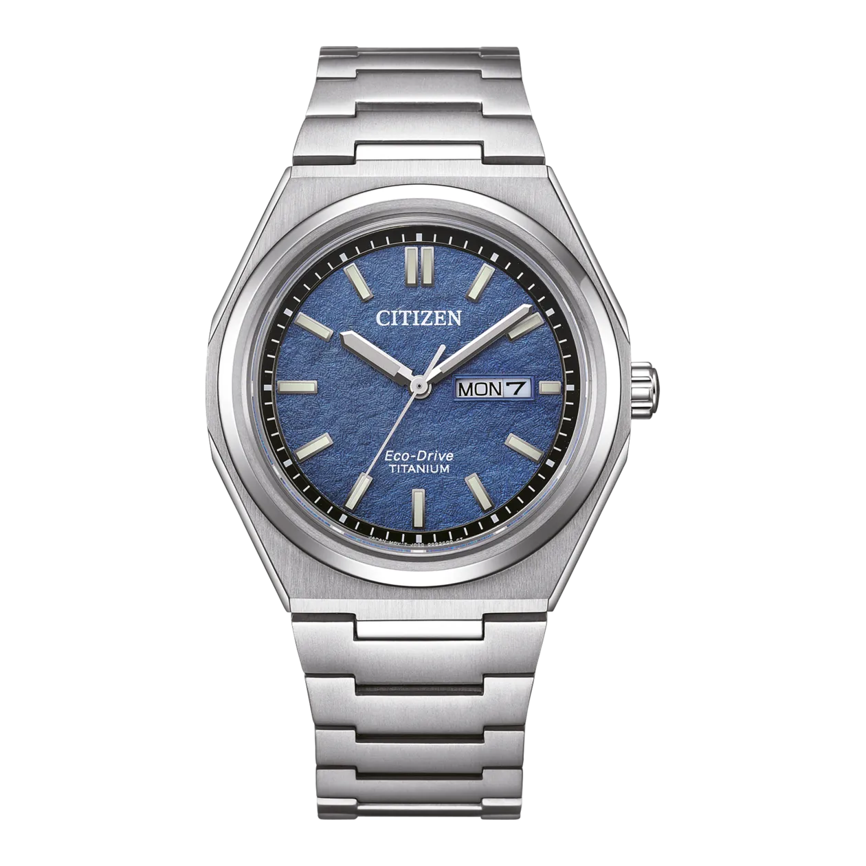 Citizen AW0130-85LE Herrenuhr, Blau/Silberfarben