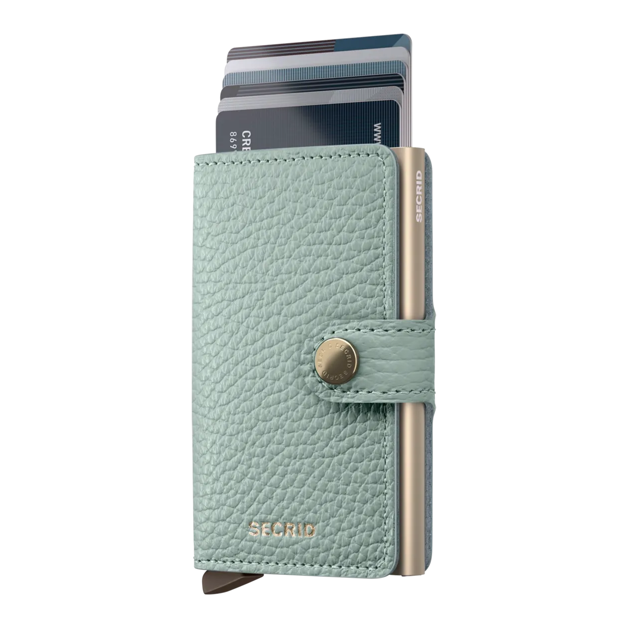 Secrid Miniwallet Pebble Porte-cartes, Sea Green