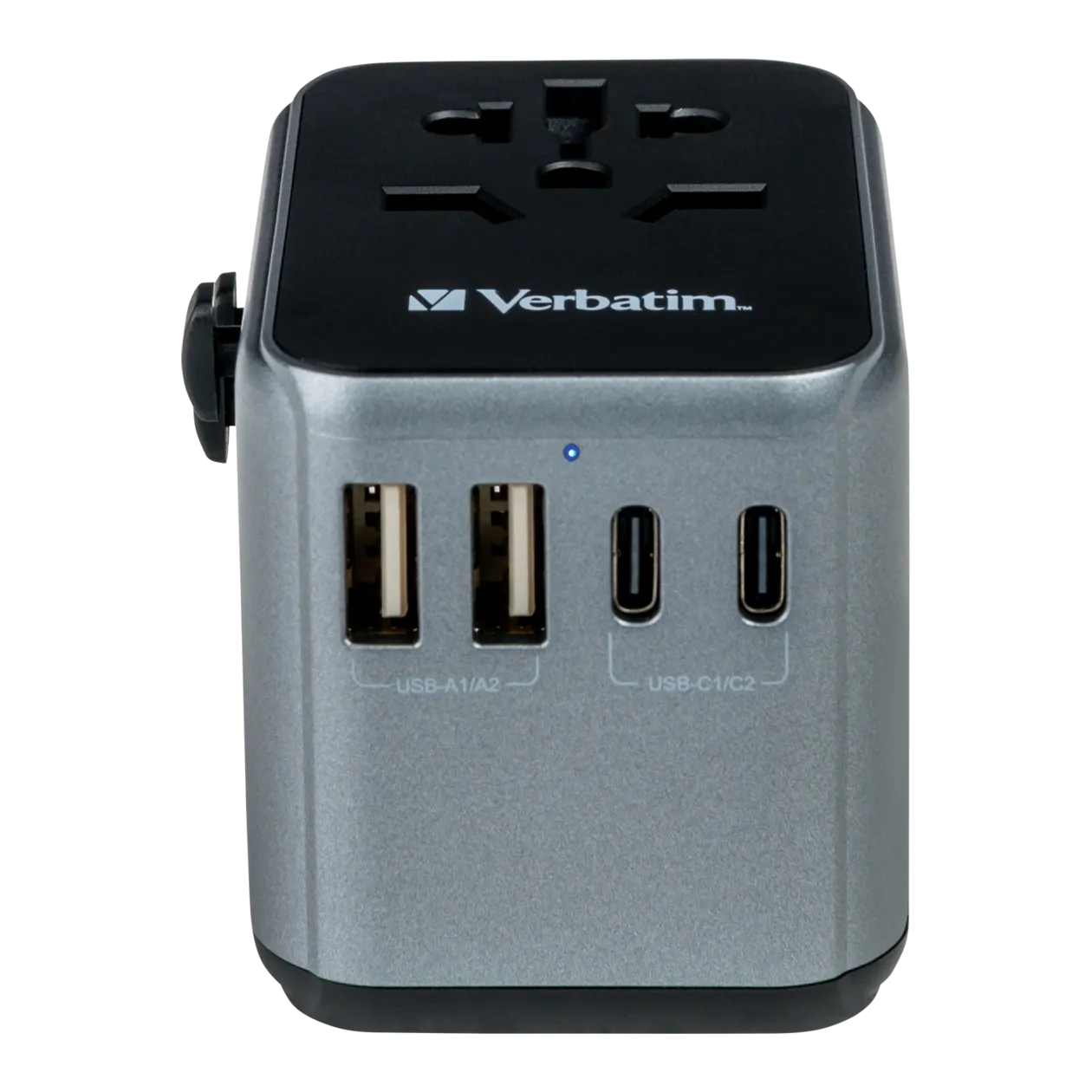 Verbatim Universal Travel Adapter, 30 W, Grey