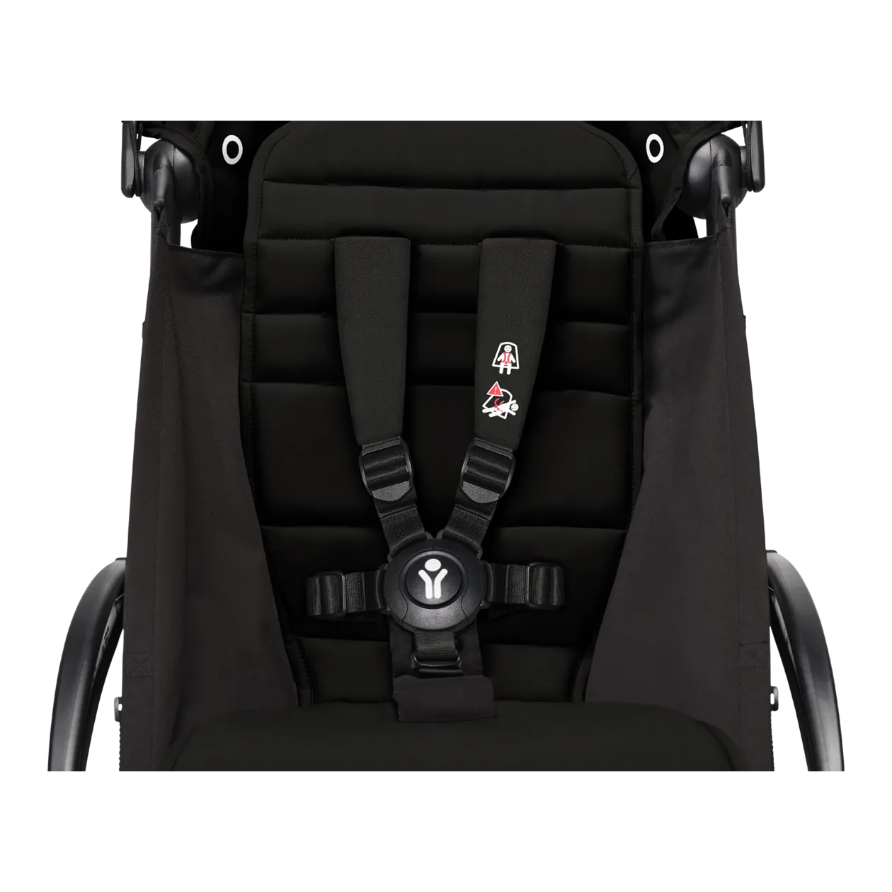 Stokke® YOYO3 Kinderwagen + 6+-Textilset, Schwarz