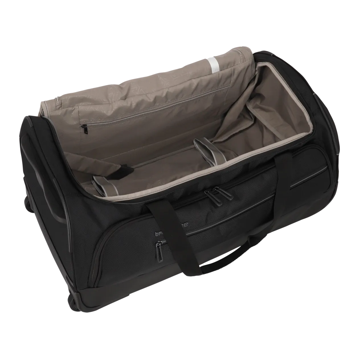 travelite Crosslite Rollenreisetasche M, 2-Rad, Schwarz