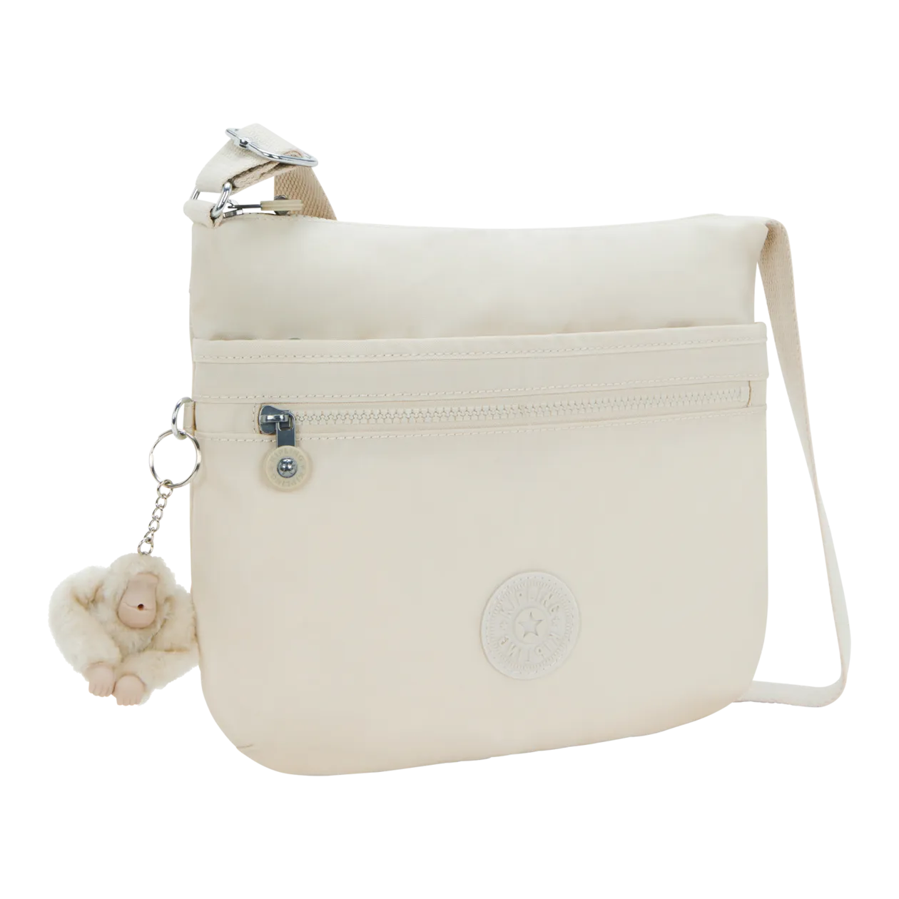 Kipling Hideaway Arto Crossbody Bag, Beige