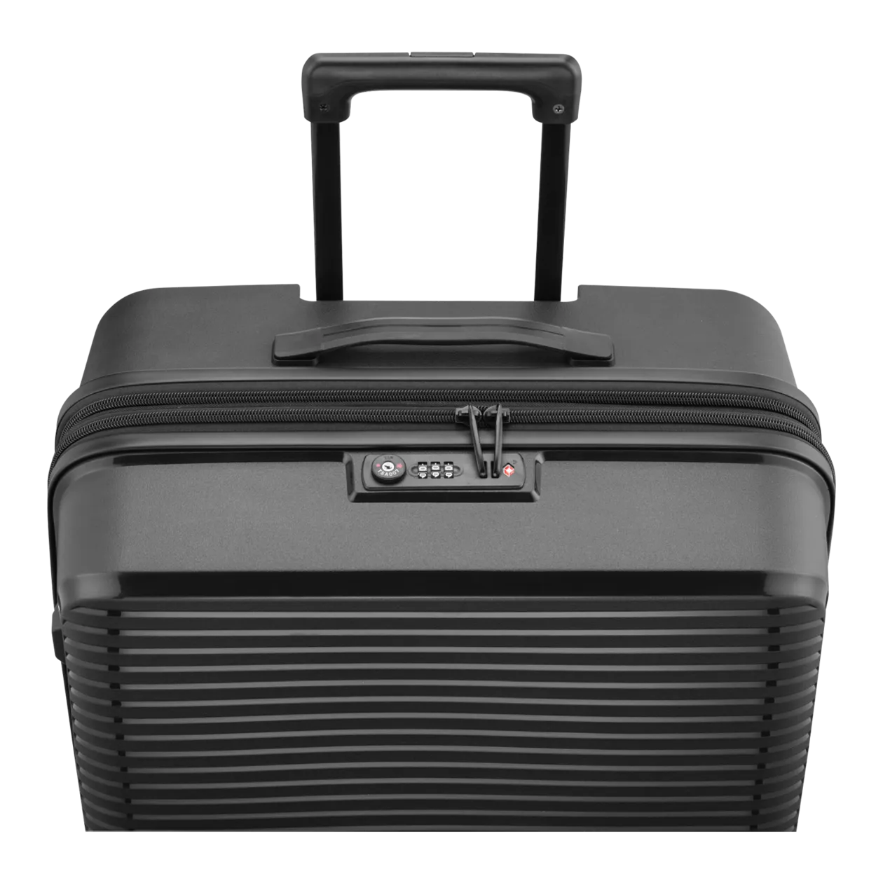 PACK EASY Jet Trolley M (erweiterbar), Schwarz