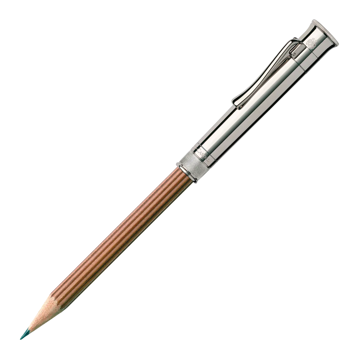 Graf von Faber-Castell Matita Perfetta, marrone / toni platino