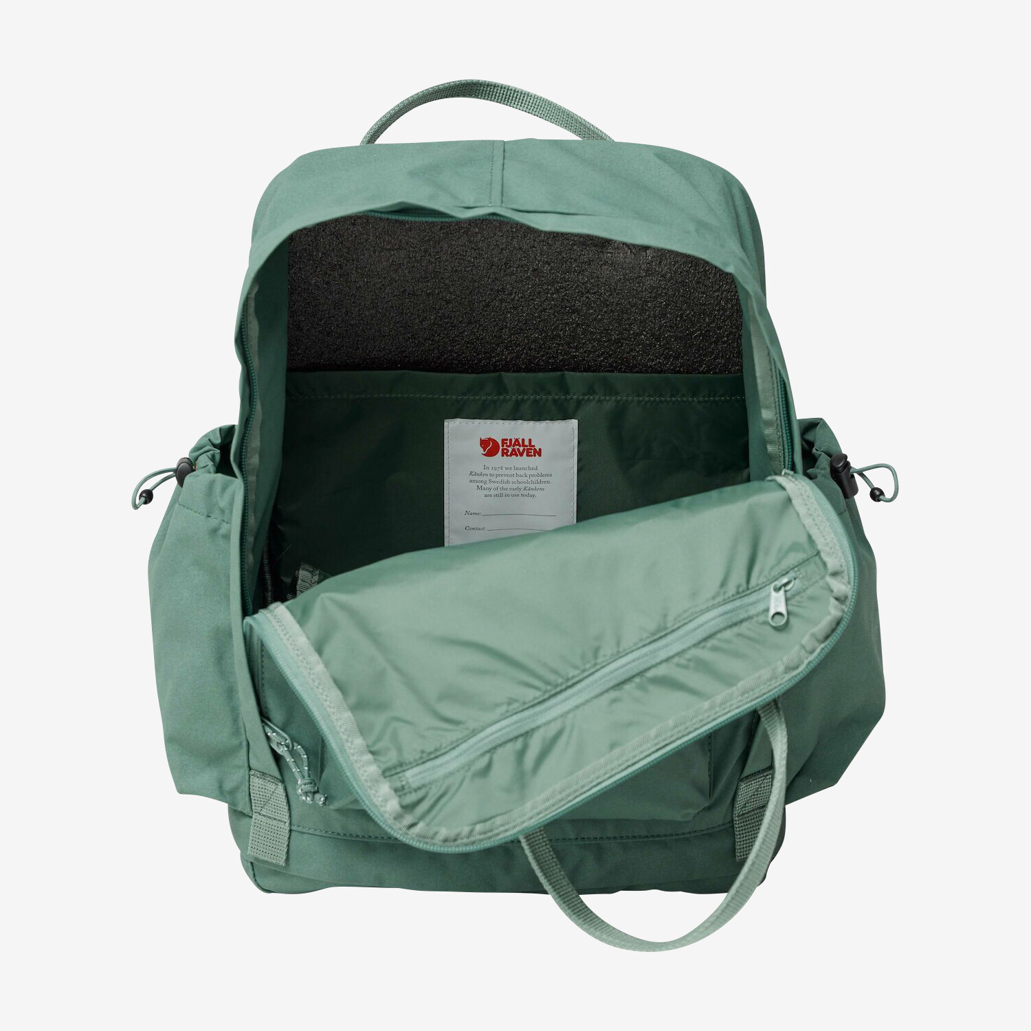 Fjallraven backpack frost green best sale