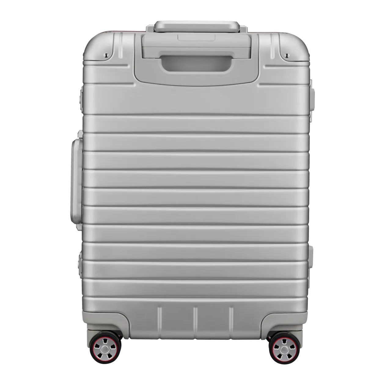 Austrian Aluminium Collection Trolley S con tasca frontale, argento