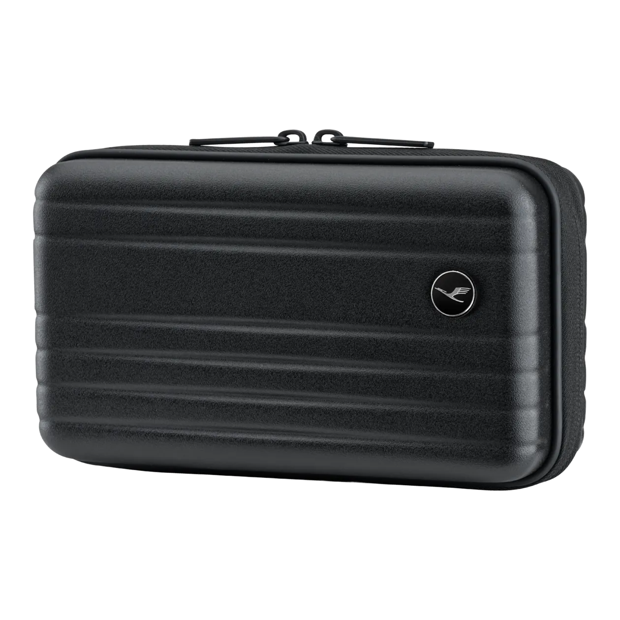 Lufthansa Life Collection Trolley L + Amenity Kit, nero