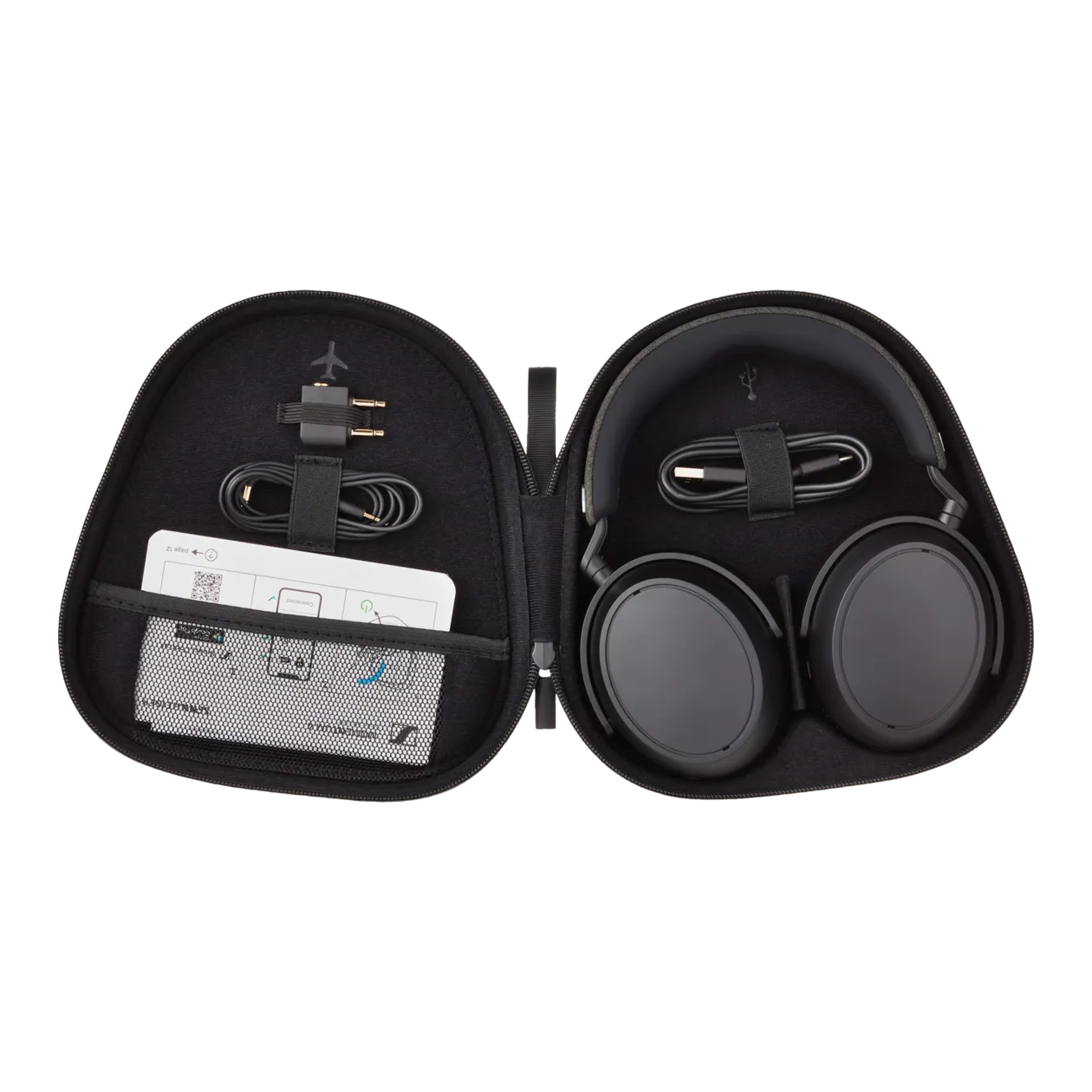 Sennheiser Lufthansa Edition MOMENTUM 4 Wireless Bluetooth® 5.2 Over-Ear-Kopfhörer, Schwarz