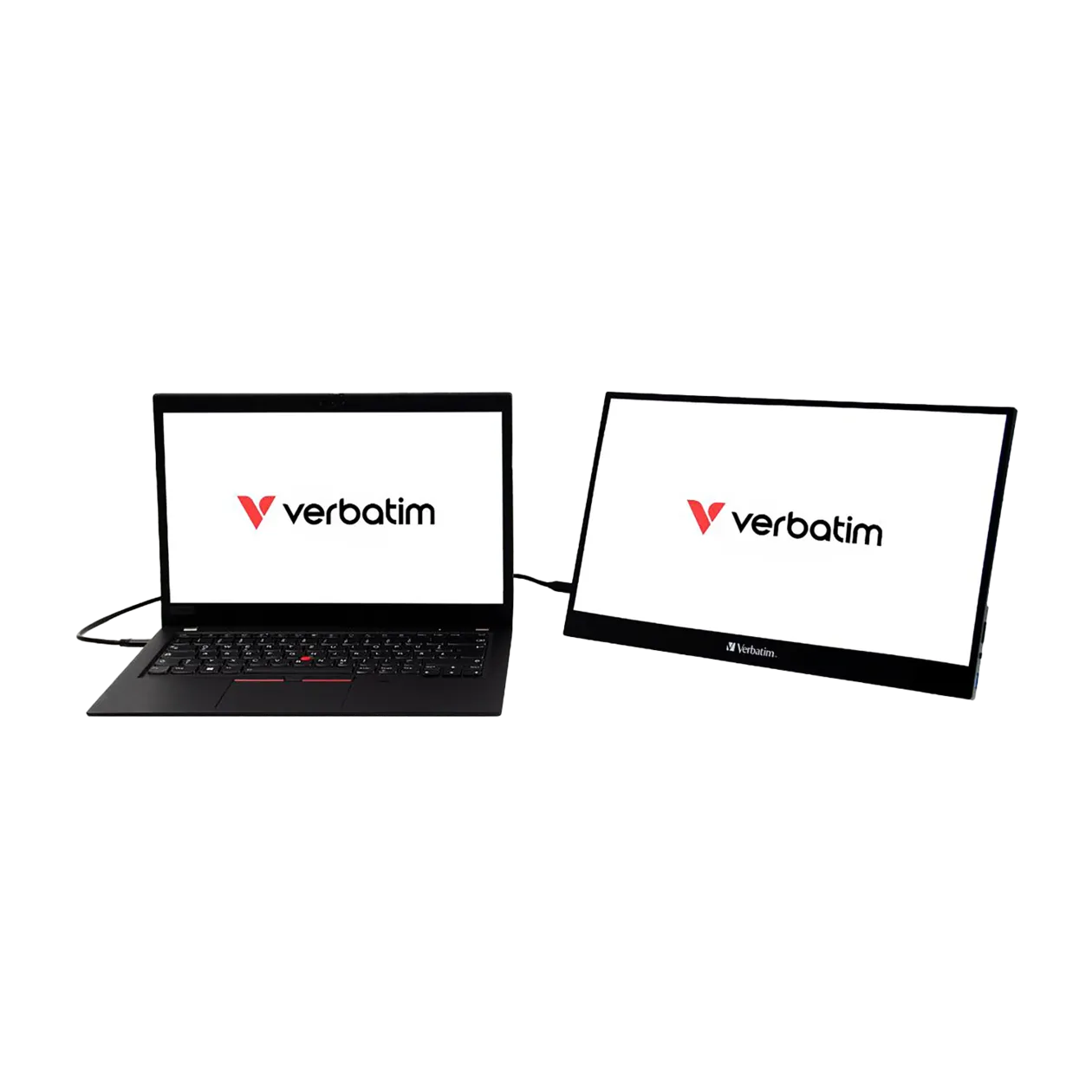 Verbatim Portable Monitor 17,3″ Écran tactile, 17″, noir