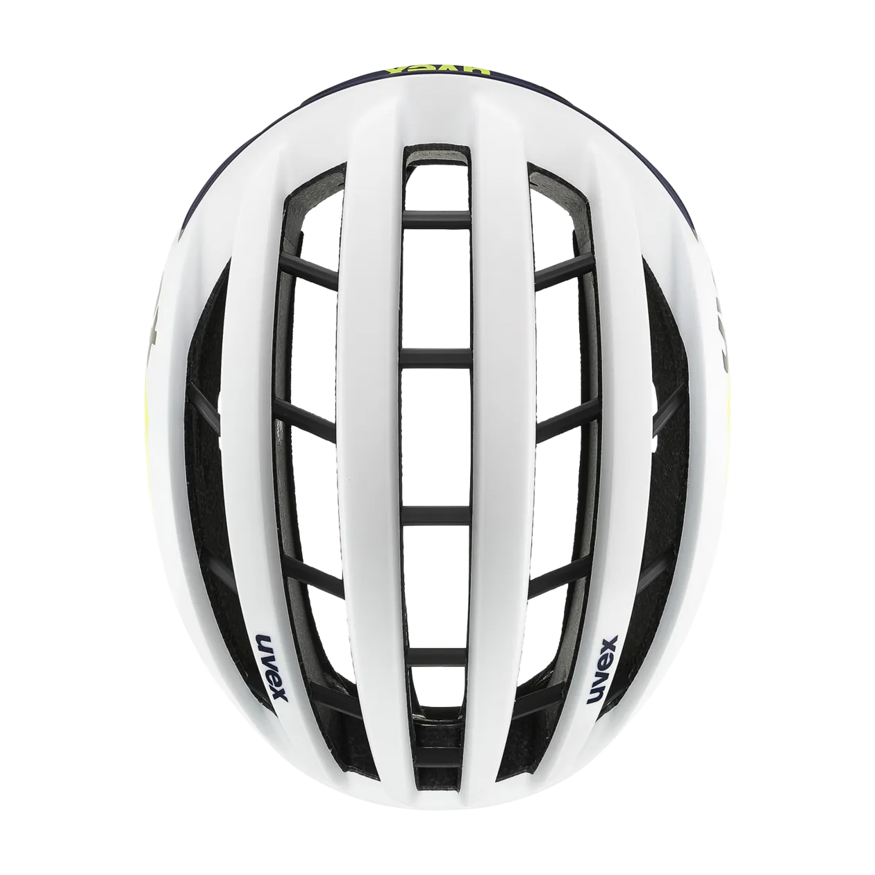 uvex surge aero MIPS Bike Helmet, 53-56 cm, White/Yellow Team Edition