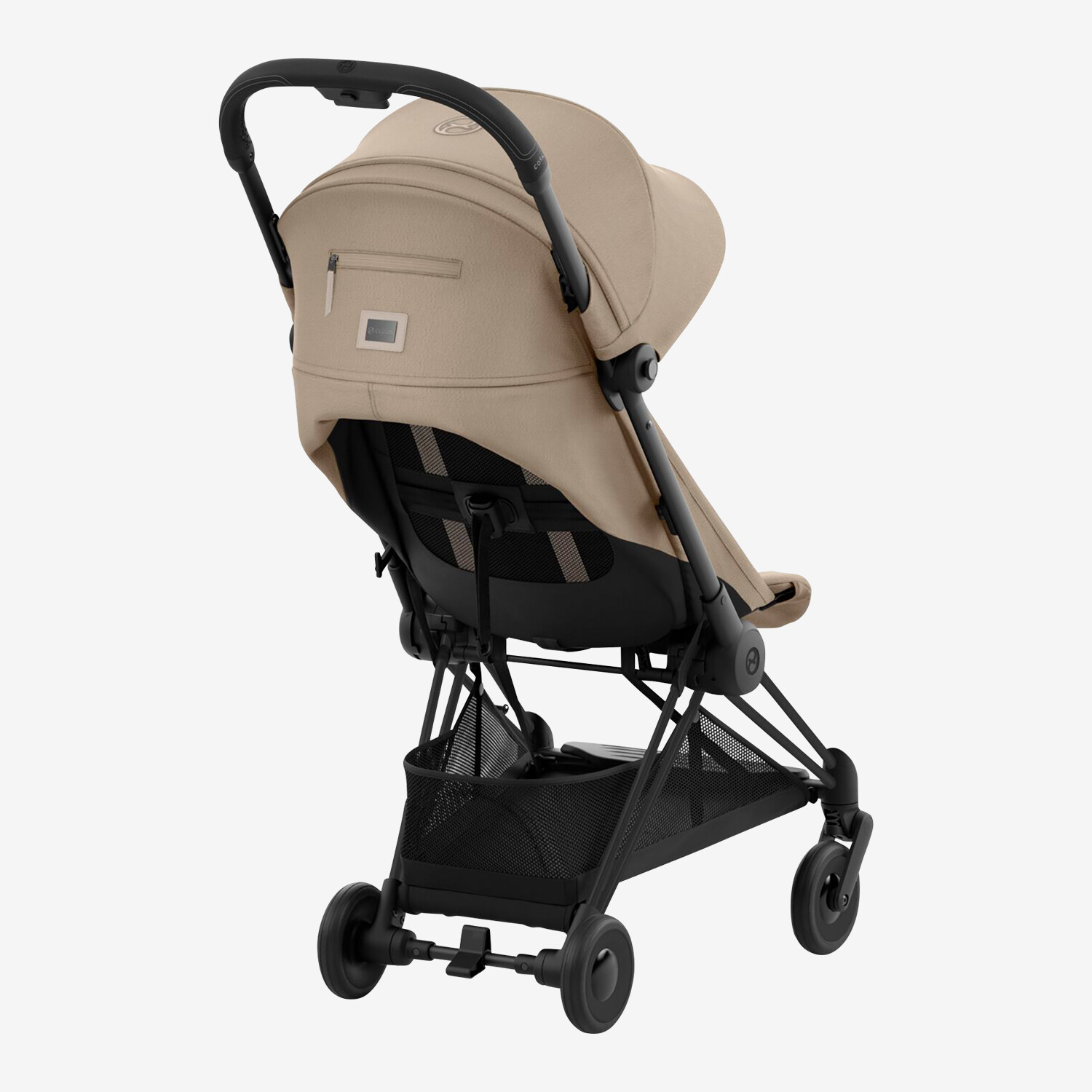 CYBEX Coya Matt Black Buggy Cozy Beige Beige Worldshop