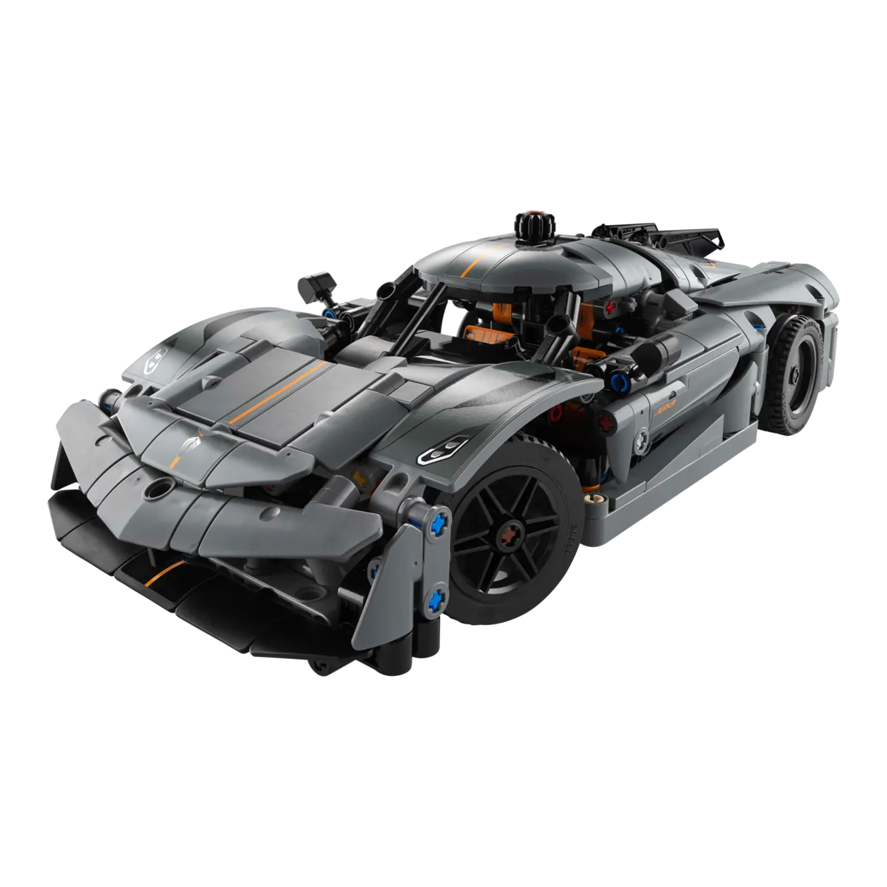 LEGO® Technic™ 42173 Koenigsegg Jesko Absolut Grey Hypercar Playset