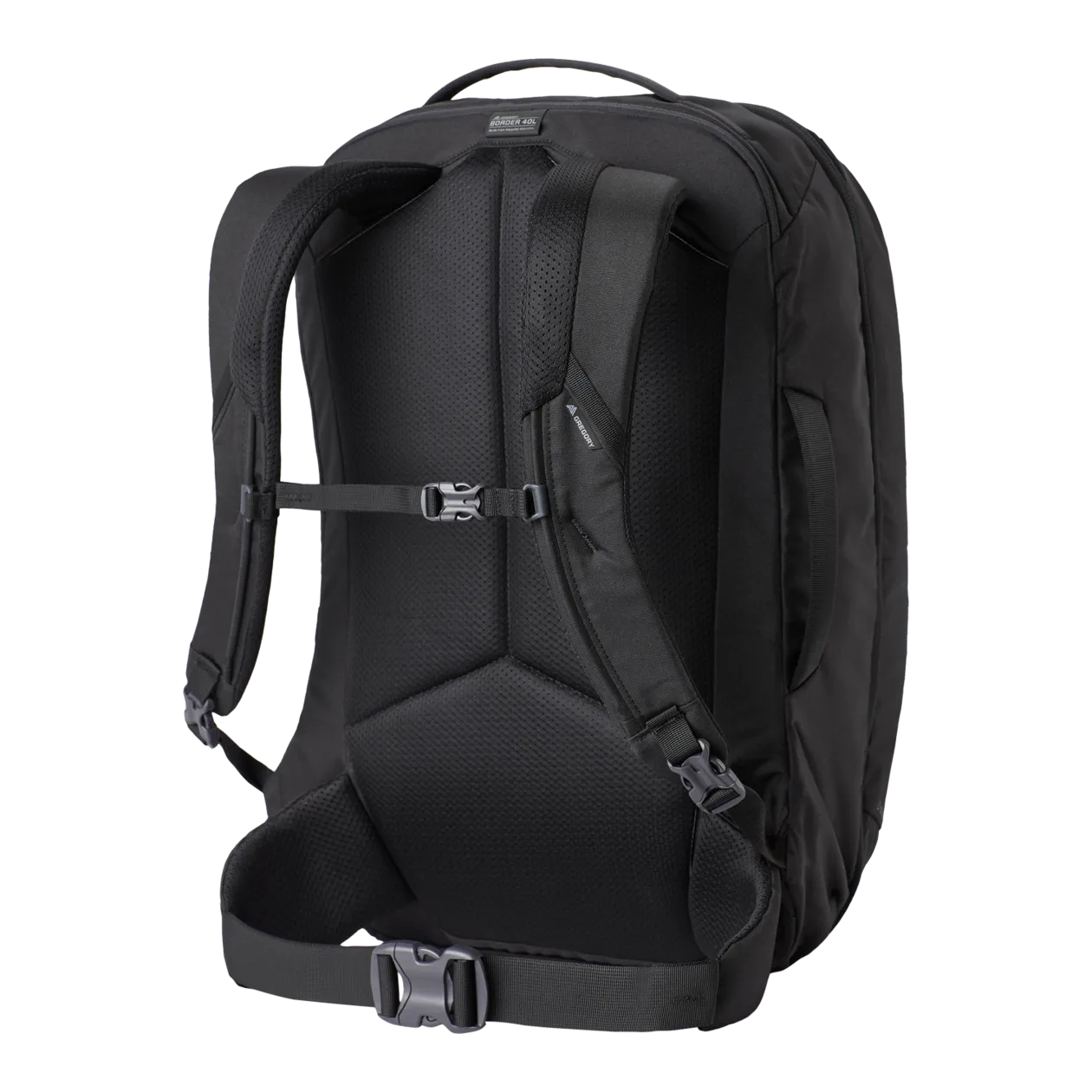 Gregory Border Carry On 40 Rucksack, Total Black