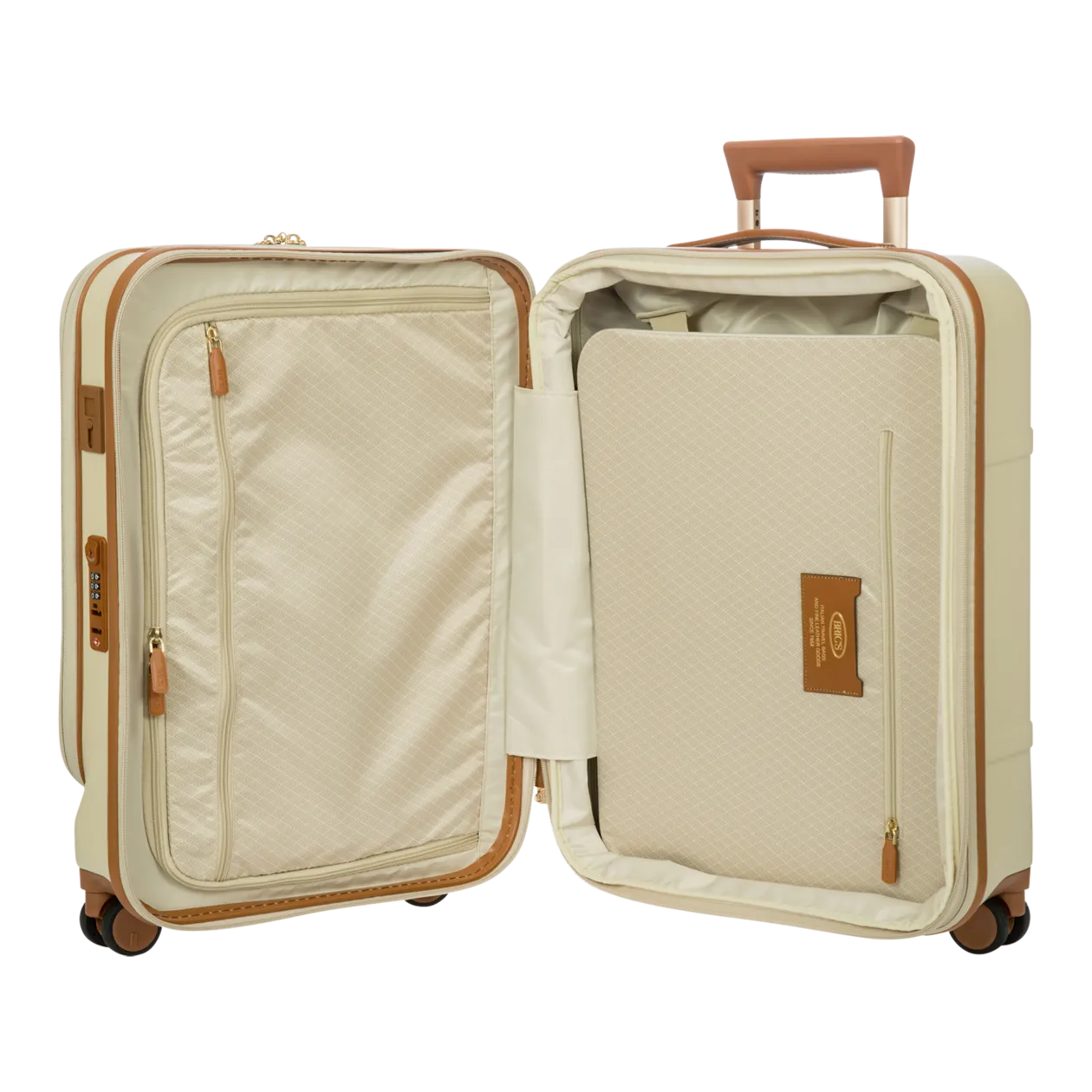 BRIC'S Bellagio Business Trolley (Expandable), Cream