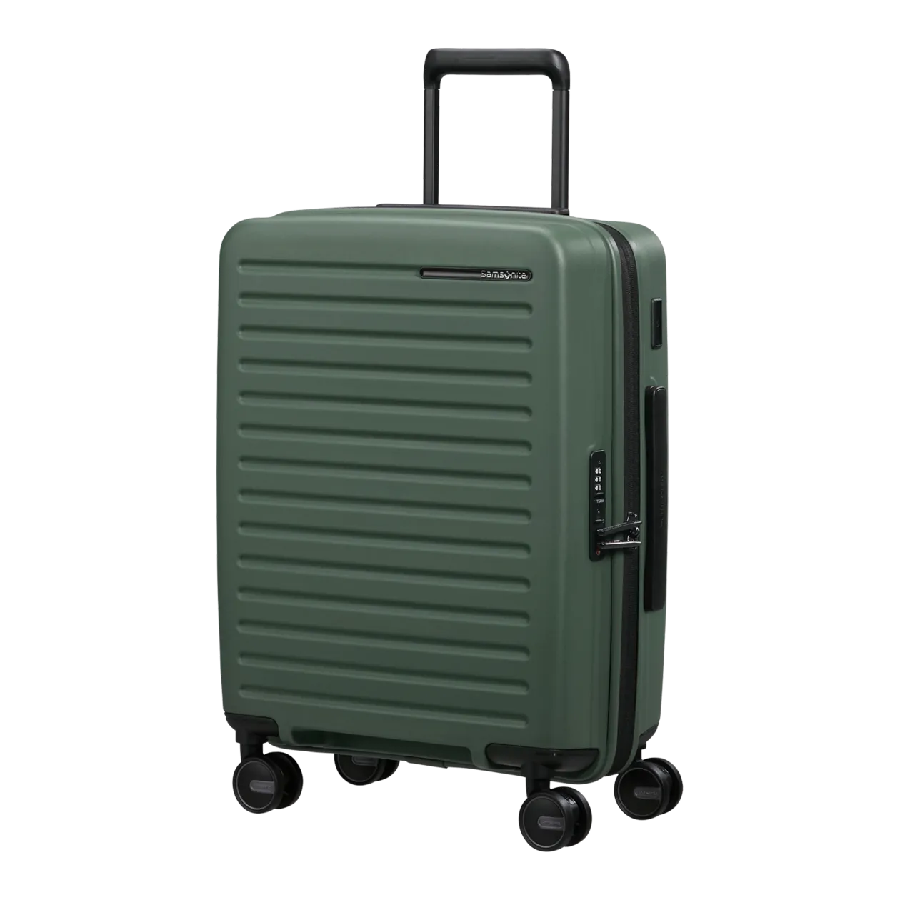 Samsonite Restackd Spinner 55/20-23 Valise à roulettes S (extensible), Sage