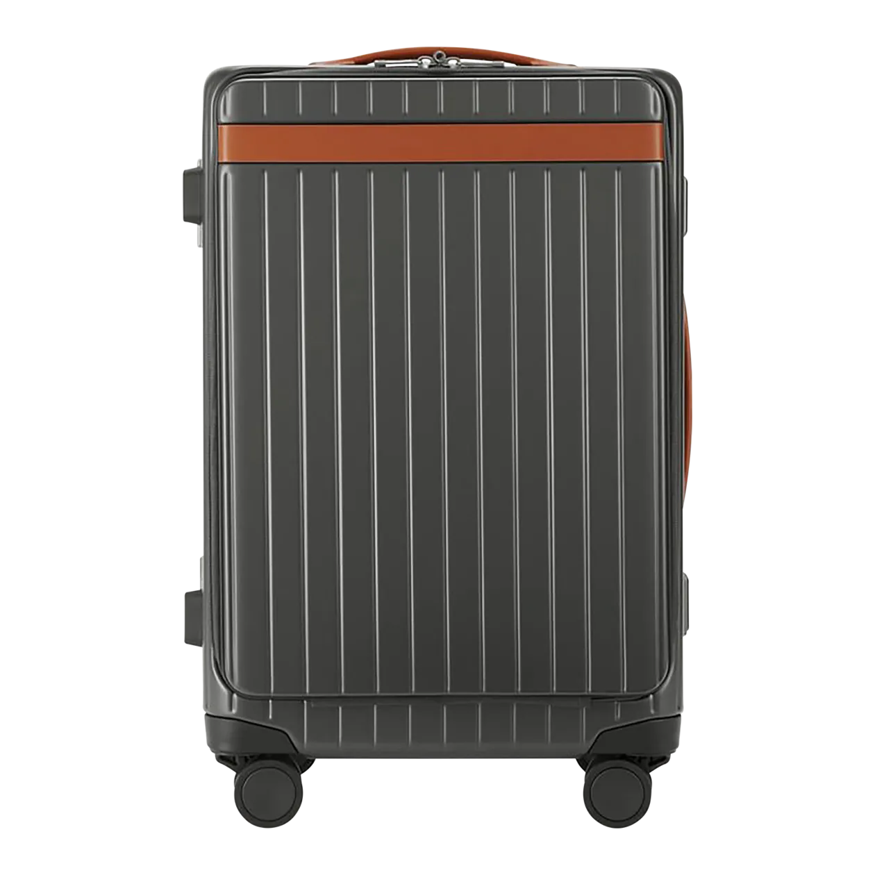 Carl Friedrik The Carry-on X Cabin Trolley, Grey/Cognac