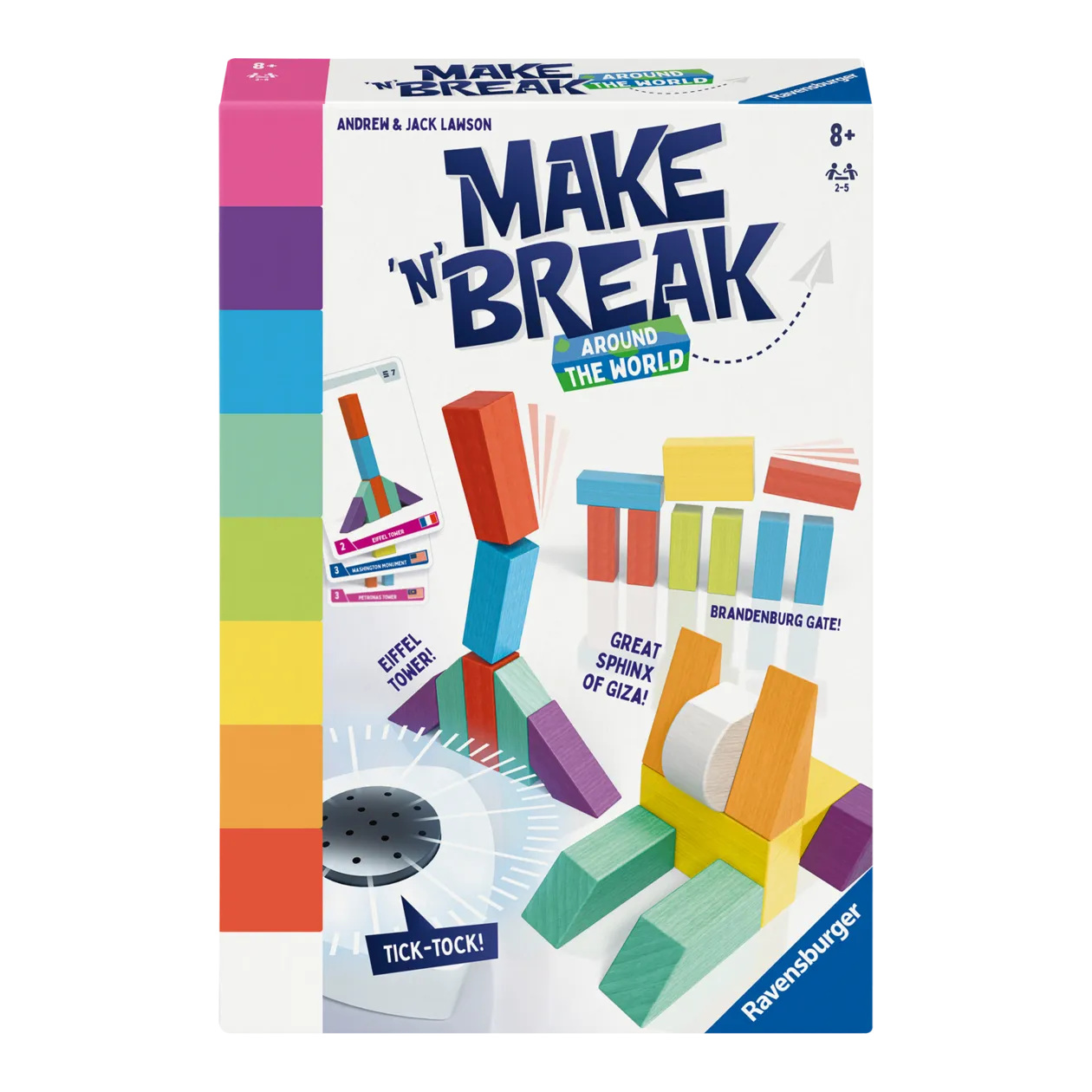 Ravensburger Make 'n' Break "Around the World" Building Game