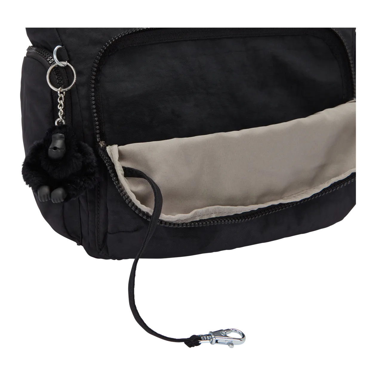 Kipling Gabb Noir M Sac à bandoulière, noir