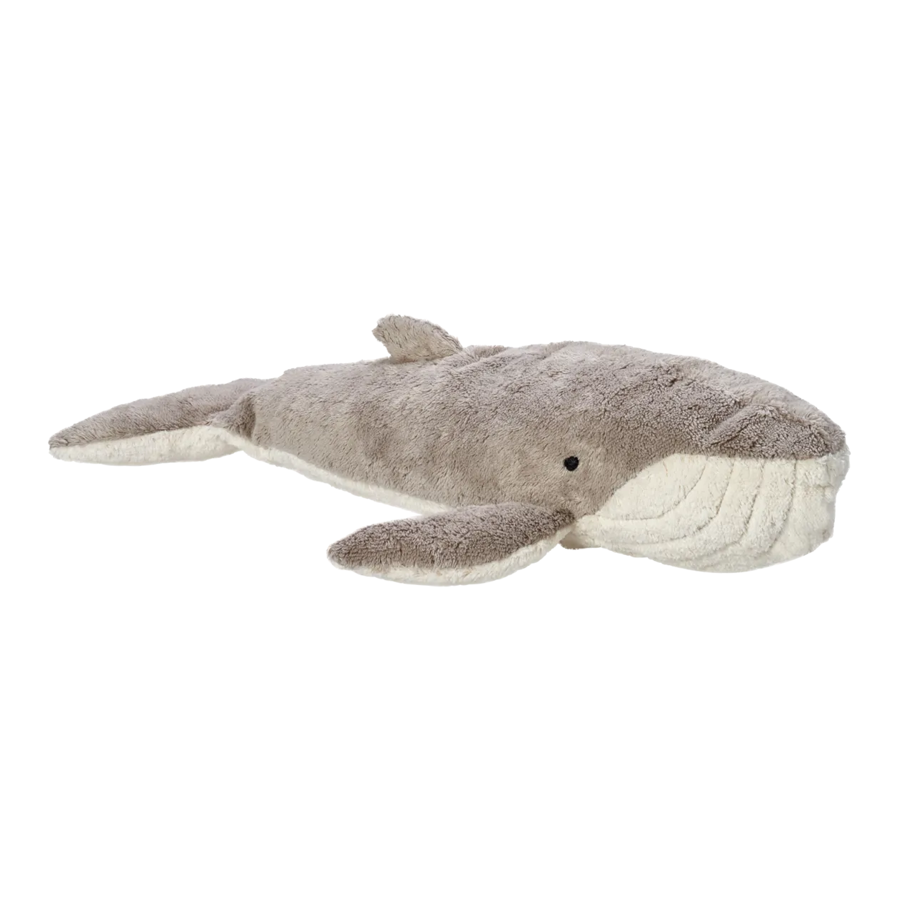 Senger Naturwelt Balena grande Animale di peluche / cuscino termico, grigio