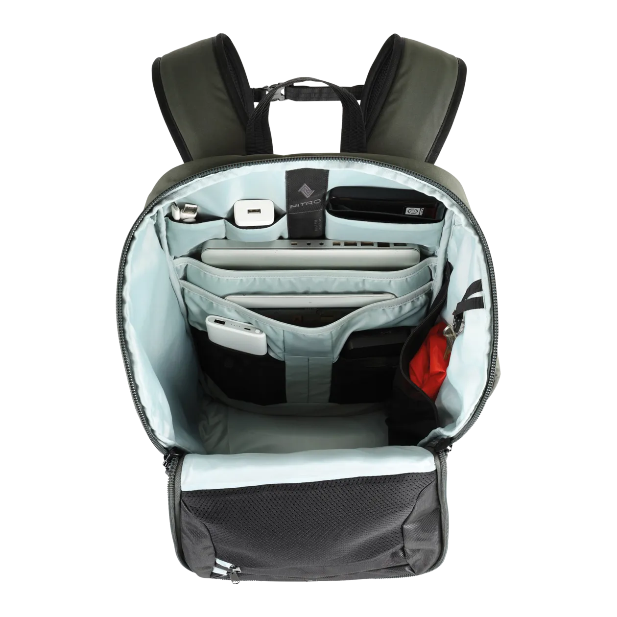 Nitro Nikuro Traveler Backpack, PLN Black