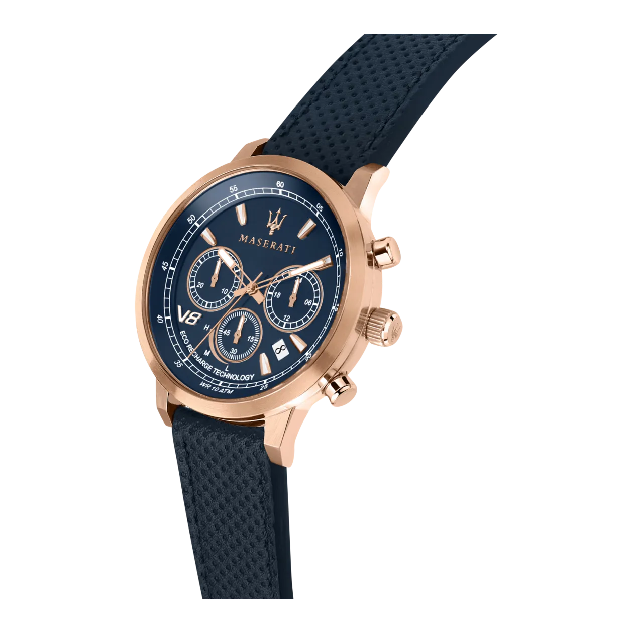 Maserati GRANTURISMO ECOENERGY RGP Orologio da polso, toni oro rosa / nero