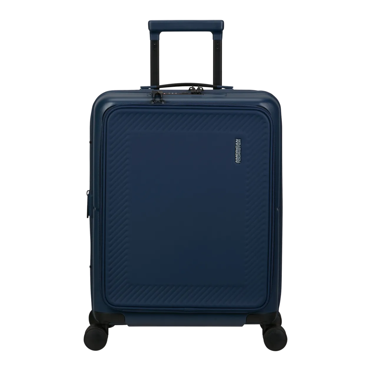 American Tourister DashPop Spinner 55/20 Frontloader Bordtrolley (erweiterbar), Midnight Blue