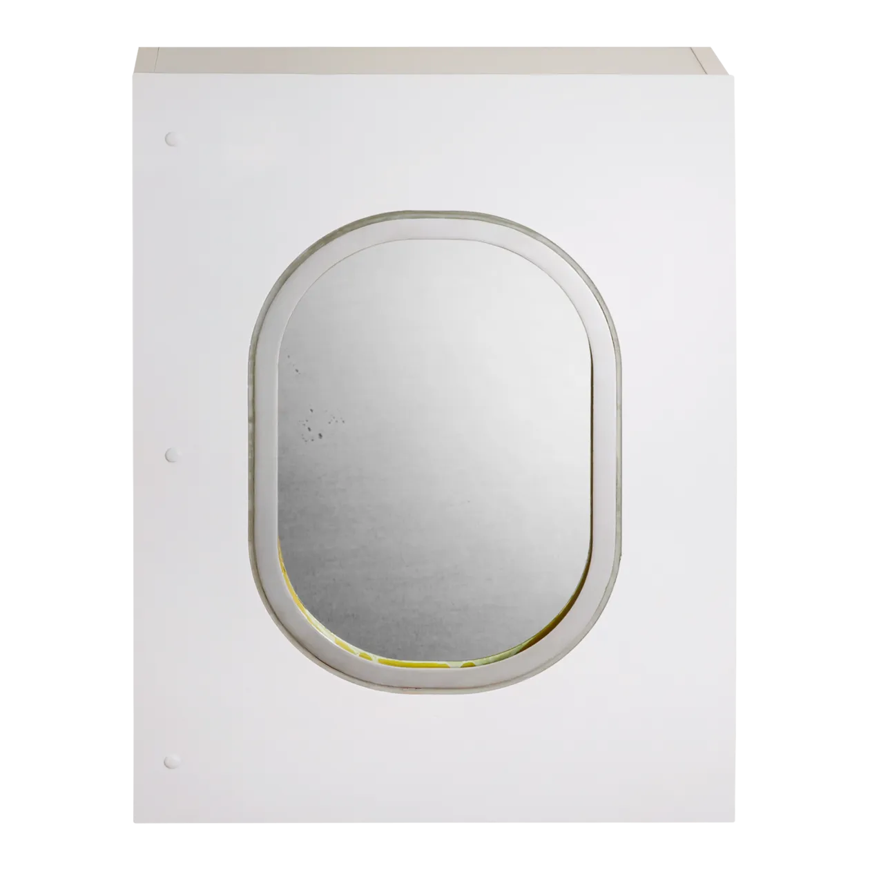 Lufthansa Upcycling Collection A320-211 D-AIPL Pensile con specchio, bianco