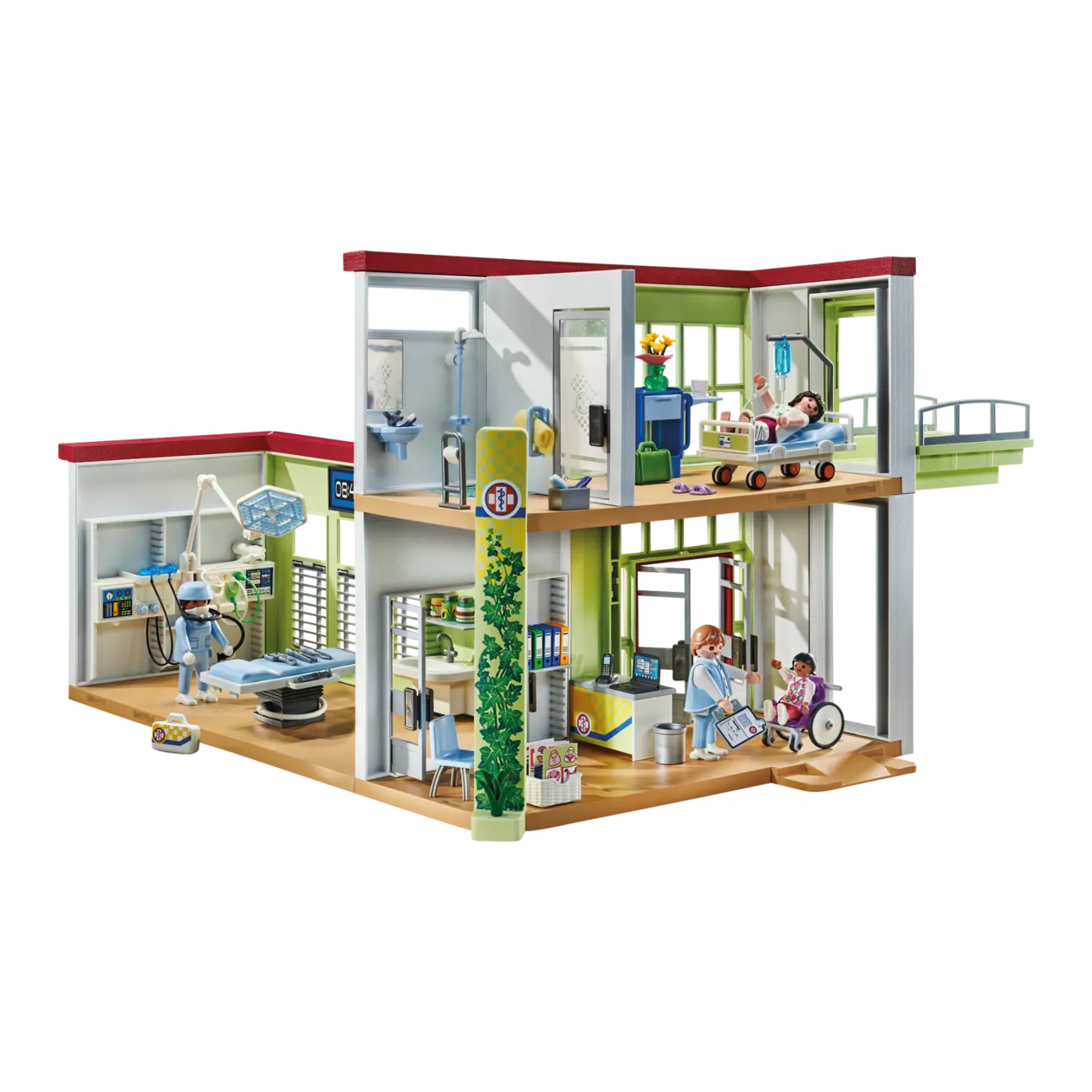 PLAYMOBIL® 71615 Hôpital aménagé Coffret