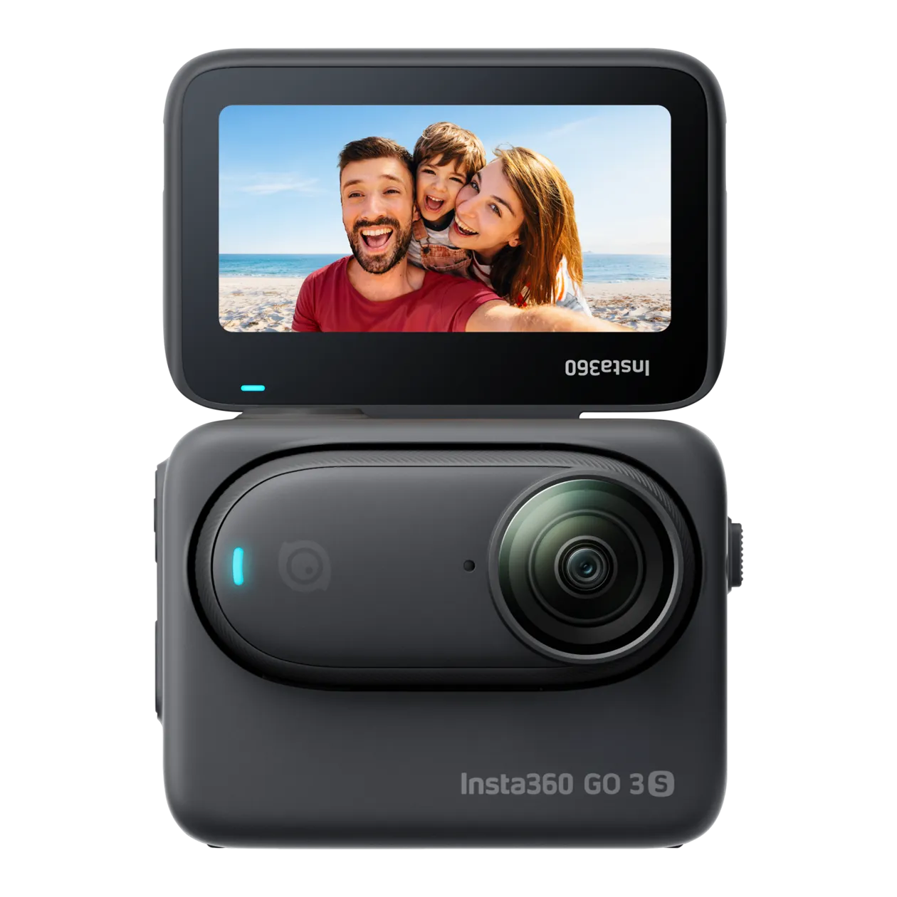 Insta360 GO 3S 4K POV Mini Camera, 126 GB, Midnight Black