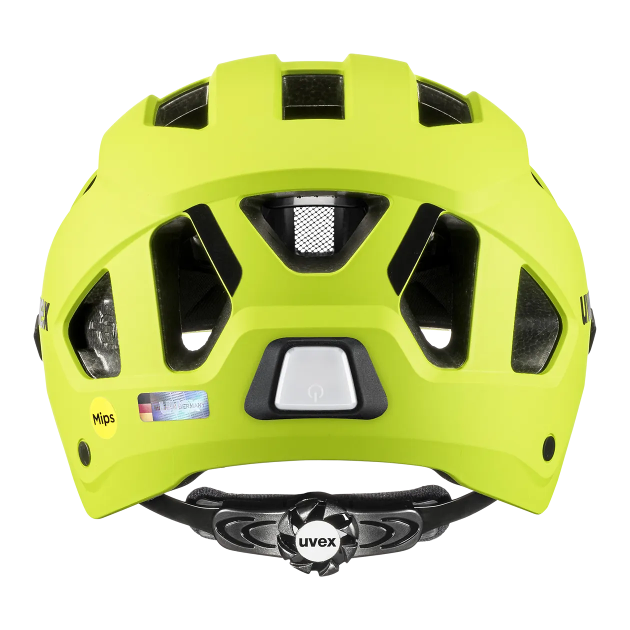 uvex stride visor MIPS Fahrradhelm, 53-56 cm, Lime Matt