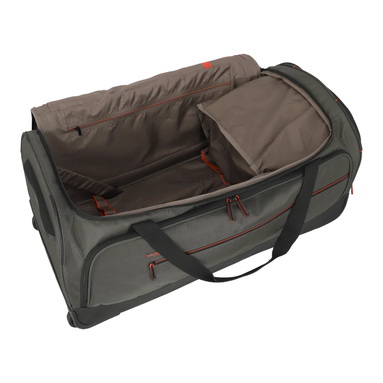 travelite Crosslite Rollenreisetasche L, 2-Rad, Oliv