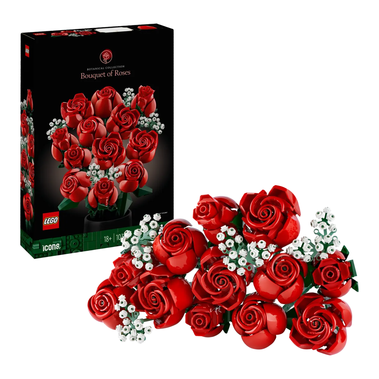 LEGO® Botanical Collection 10328 Rose Bouquet Building Set