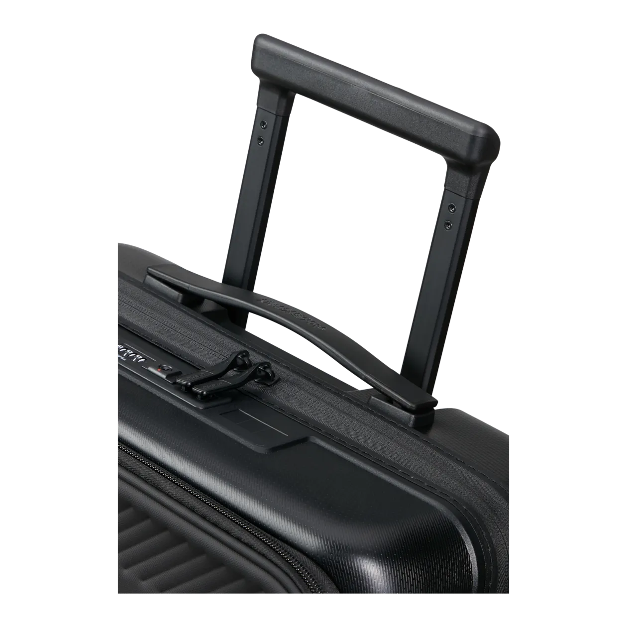 American Tourister DashPop Spinner 55/20 Frontloader Valise cabine à roulettes (extensible), True Black