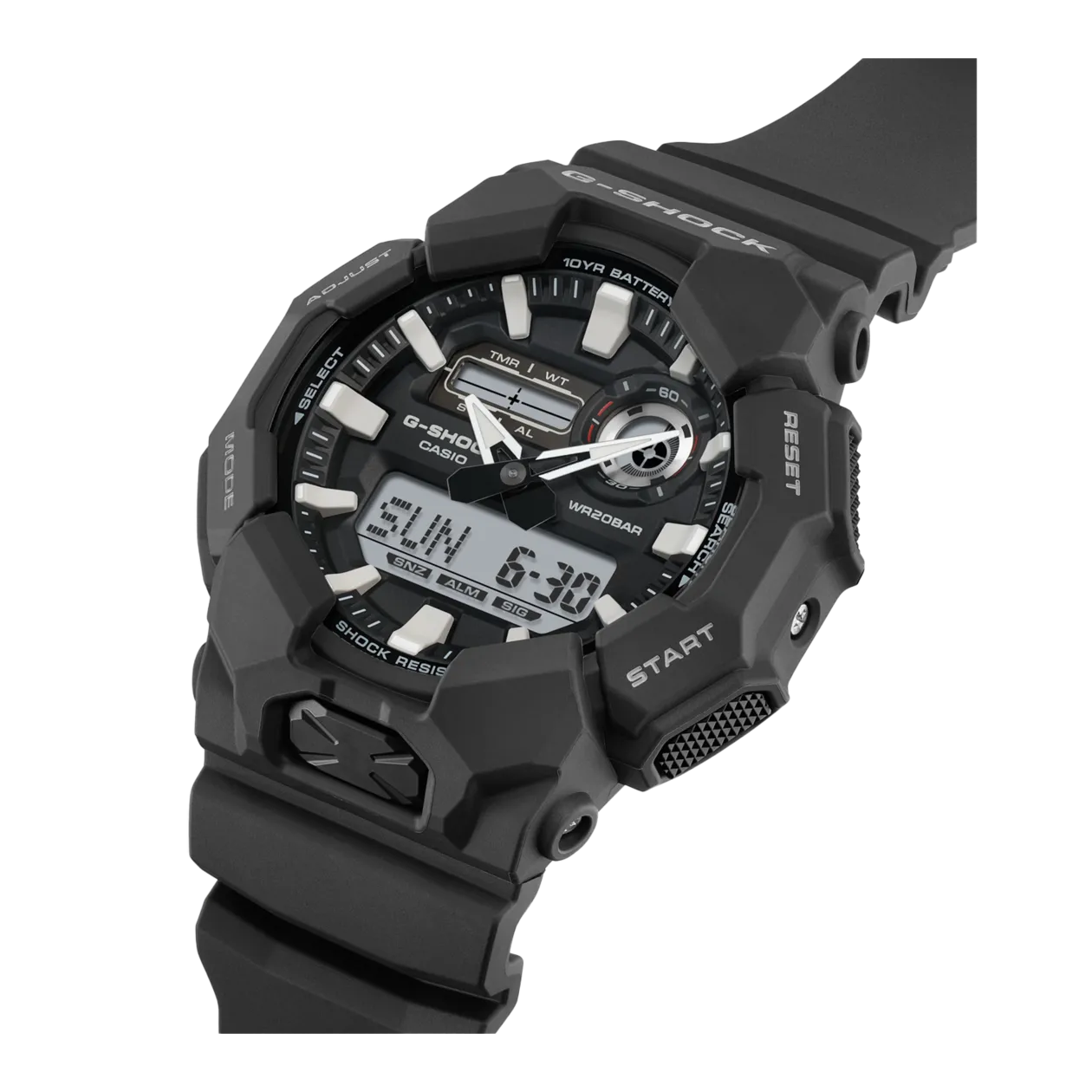 CASIO G-SHOCK GA-010-1AER Orologio da uomo, nero