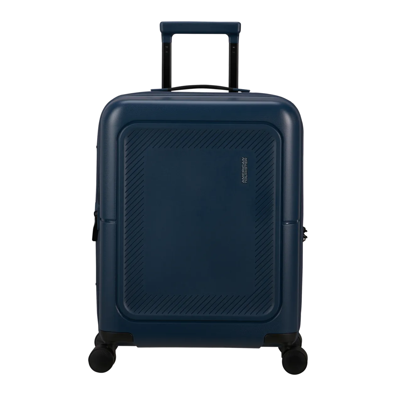 American Tourister DashPop Spinner 55/20 TSA Trolley da cabina (espandibile), Midnight Blue