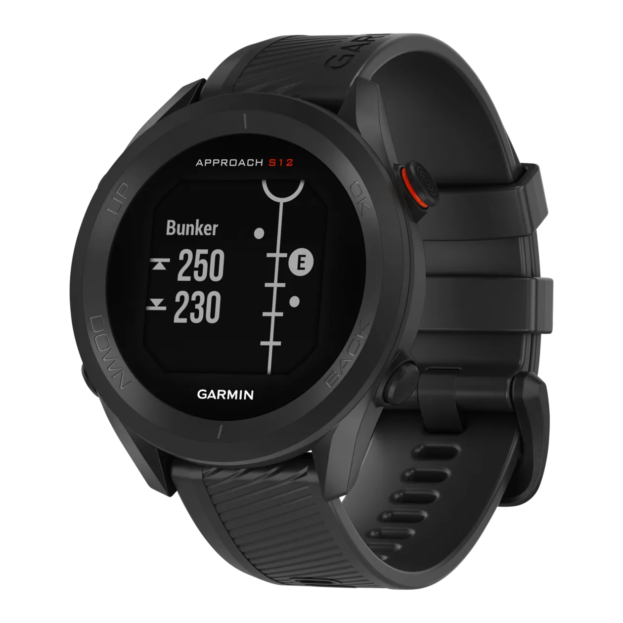 Garmin Approach® S12 Orologio GPS per il golf, nero