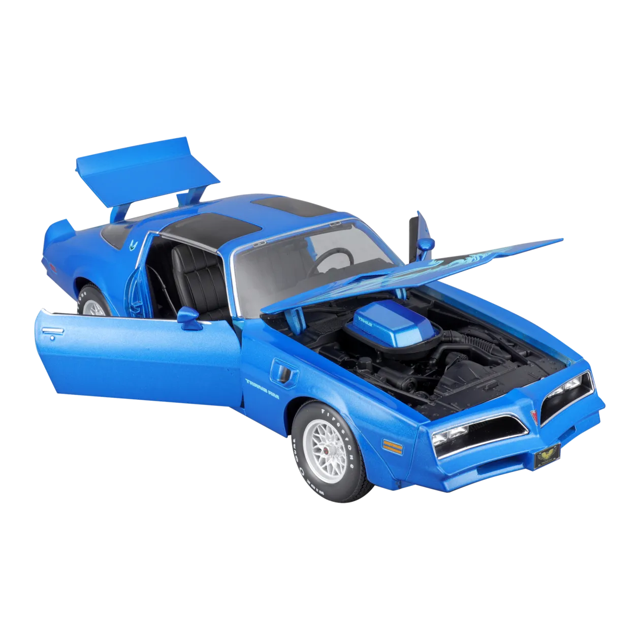 Maisto Pontiac Firebird Trans Am (1978) Model Car, 1:18, Blue