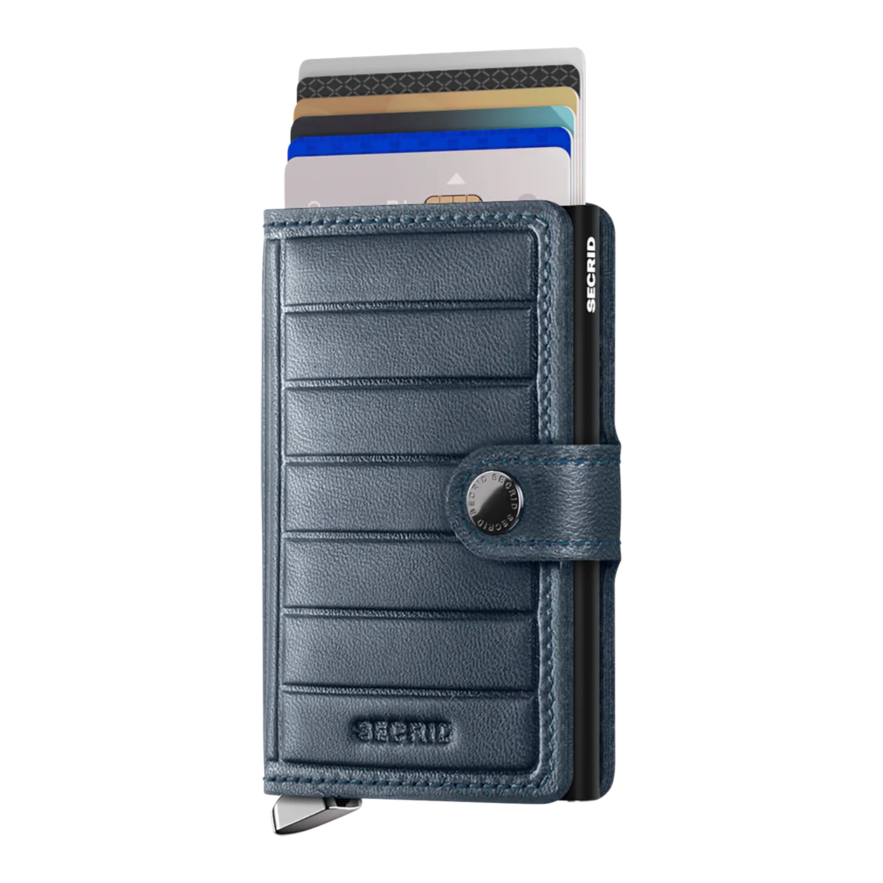 Secrid Miniwallet Emboss Lines Wallet, Teal