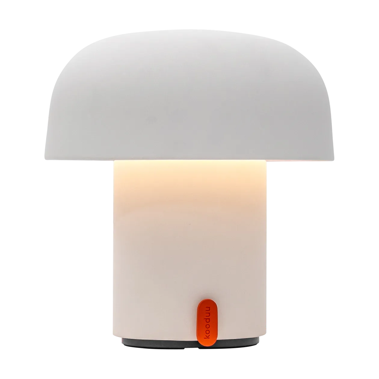 Kooduu Sensa Battery-Operated Table Lamp, Cloudy White