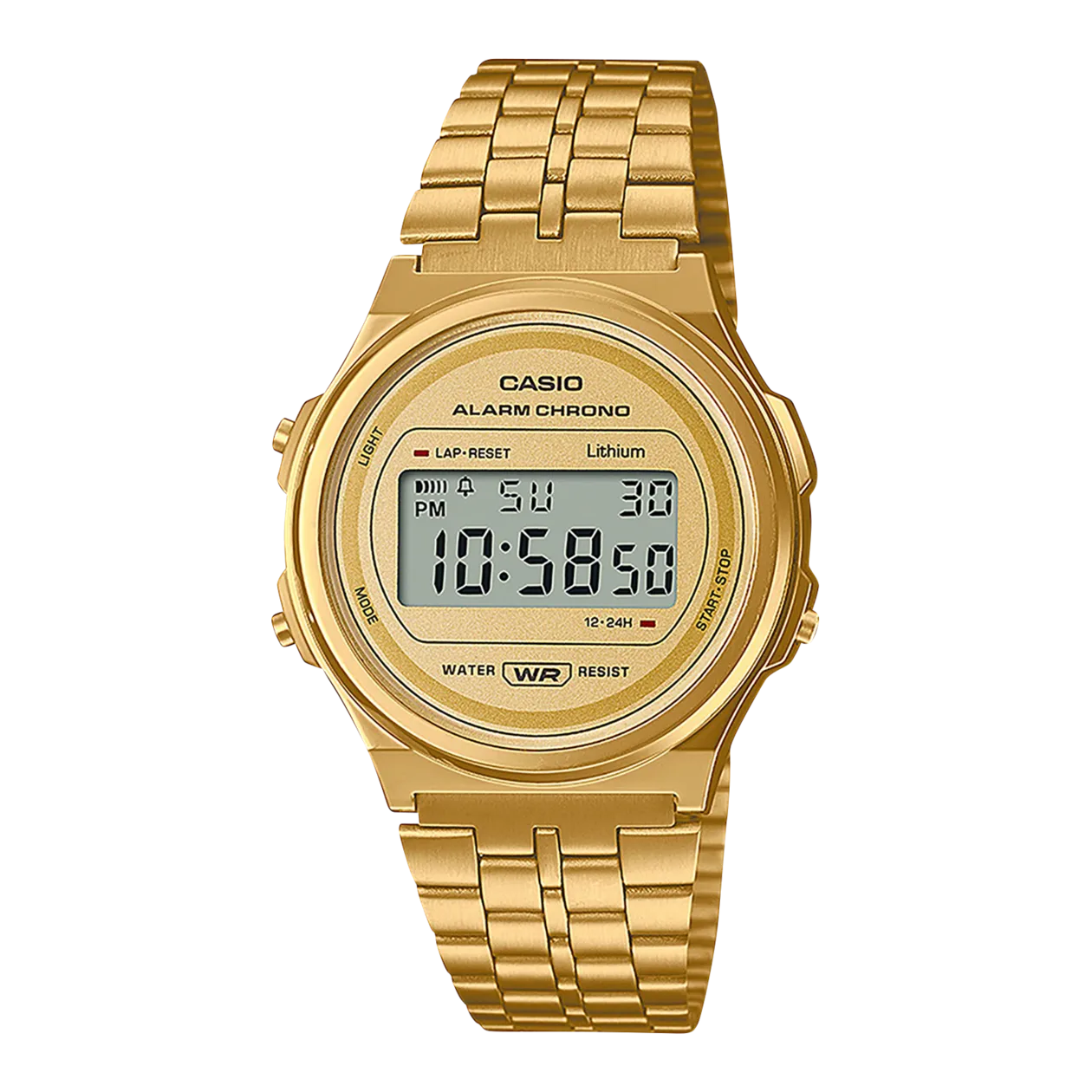 CASIO VINTAGE A171WEG-9AEF Wristwatch, Gold-Coloured