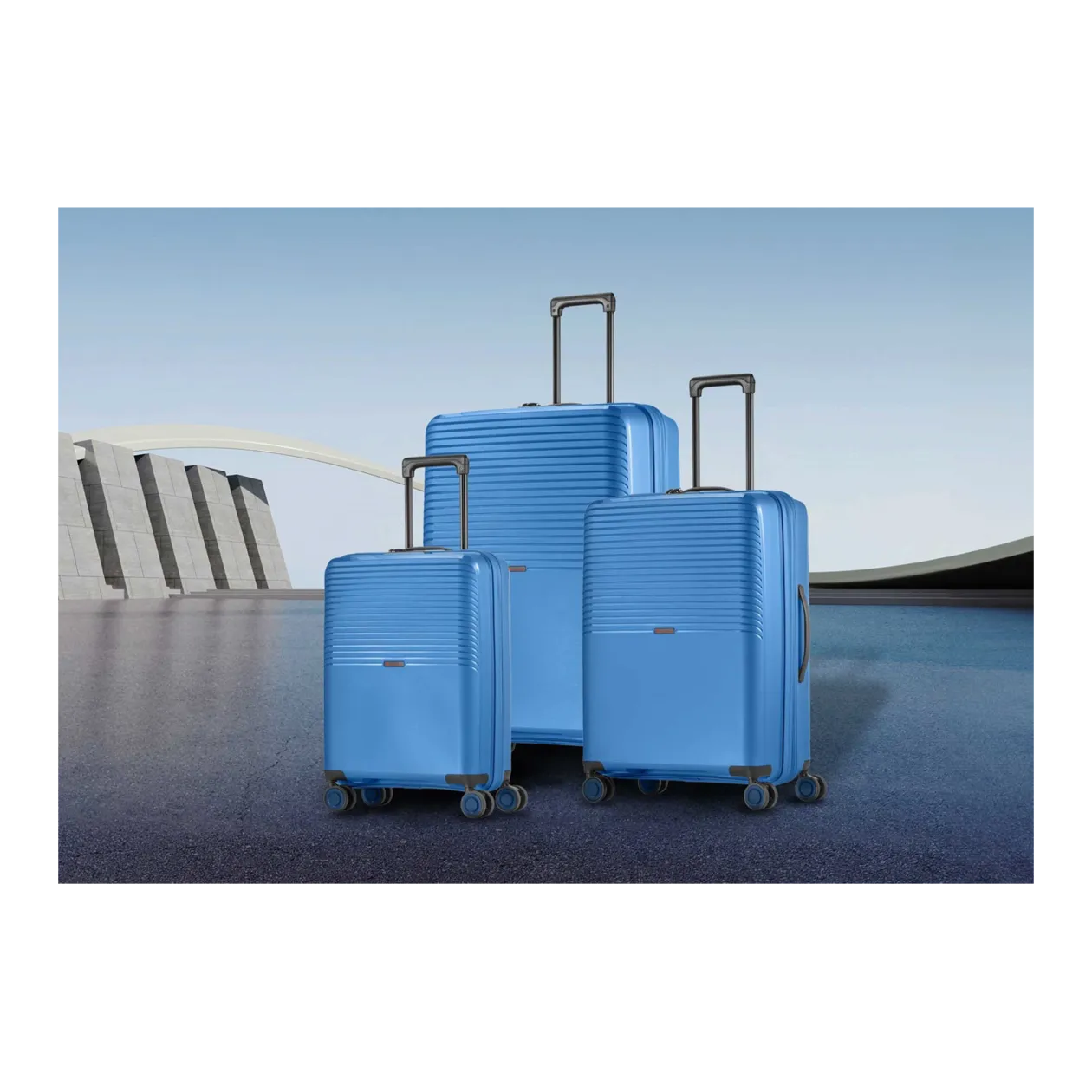 PACK EASY Jet Valise à roulettes S, marine