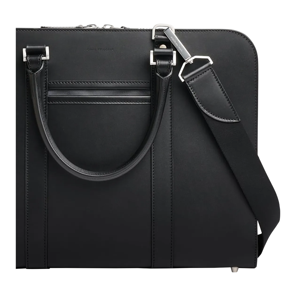 Carl Friedrik Palissy Laptop-Tasche, Schwarz